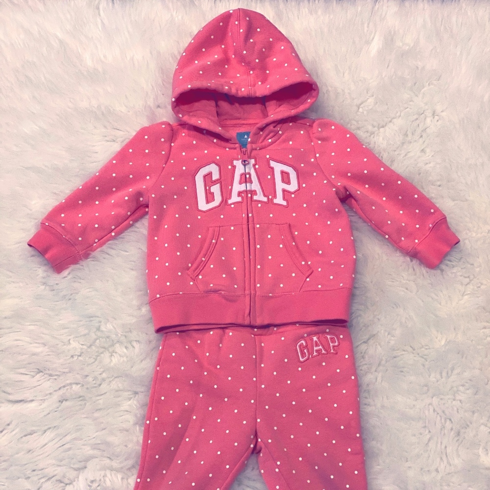 Baby Gap Logo Hoodie & Pants